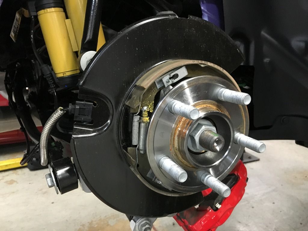 Rear Rotors replaced under warranty... lot's of pic's SRT Hellcat Forum